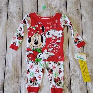 Disney Baby Minnie Mouse Christmas Pajamas